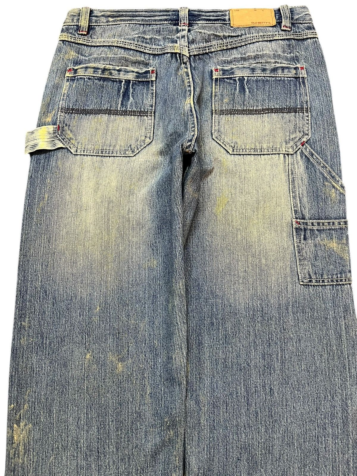 Oldblue Co. Vintage Old Betty’s Baggy Cargo Carpenter Wide Leg Denim Size US 32 / EU 48 - 7 Thumbnail