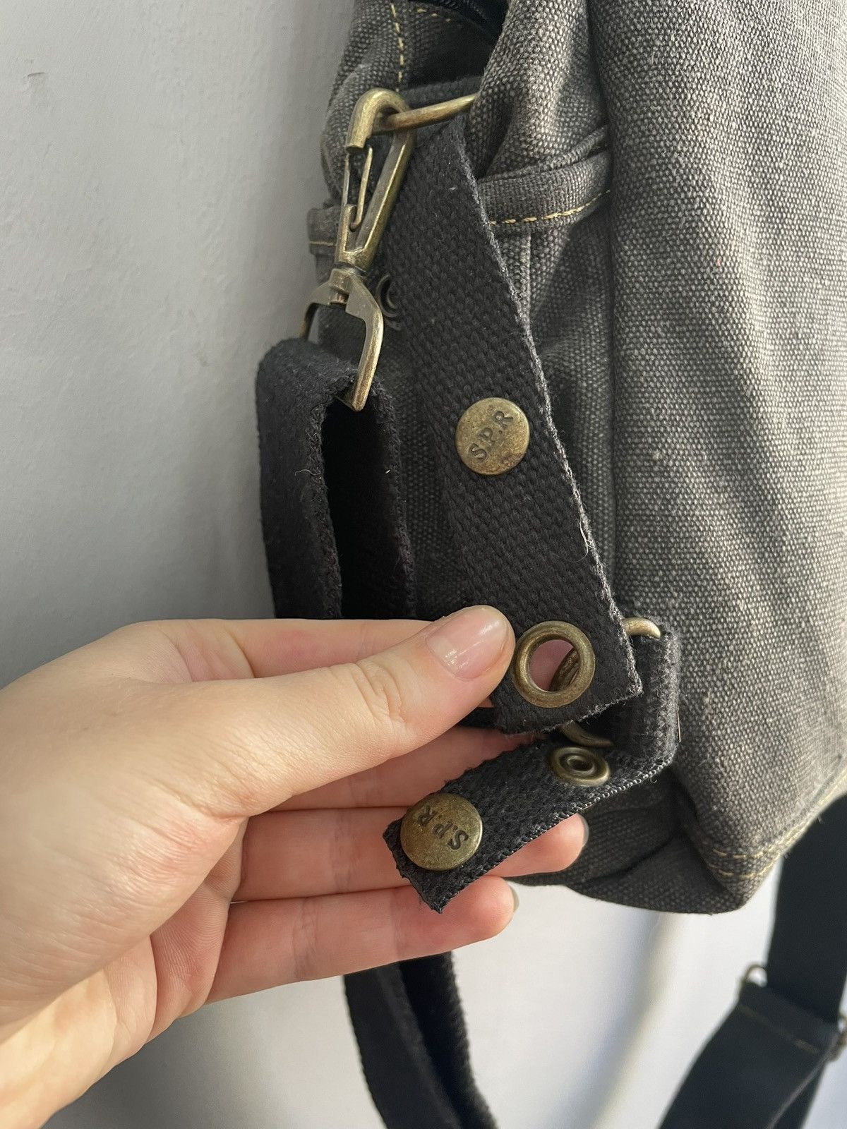Diesel Messenger bag canvas diesel style army style y2k Size ONE SIZE - 14 Thumbnail