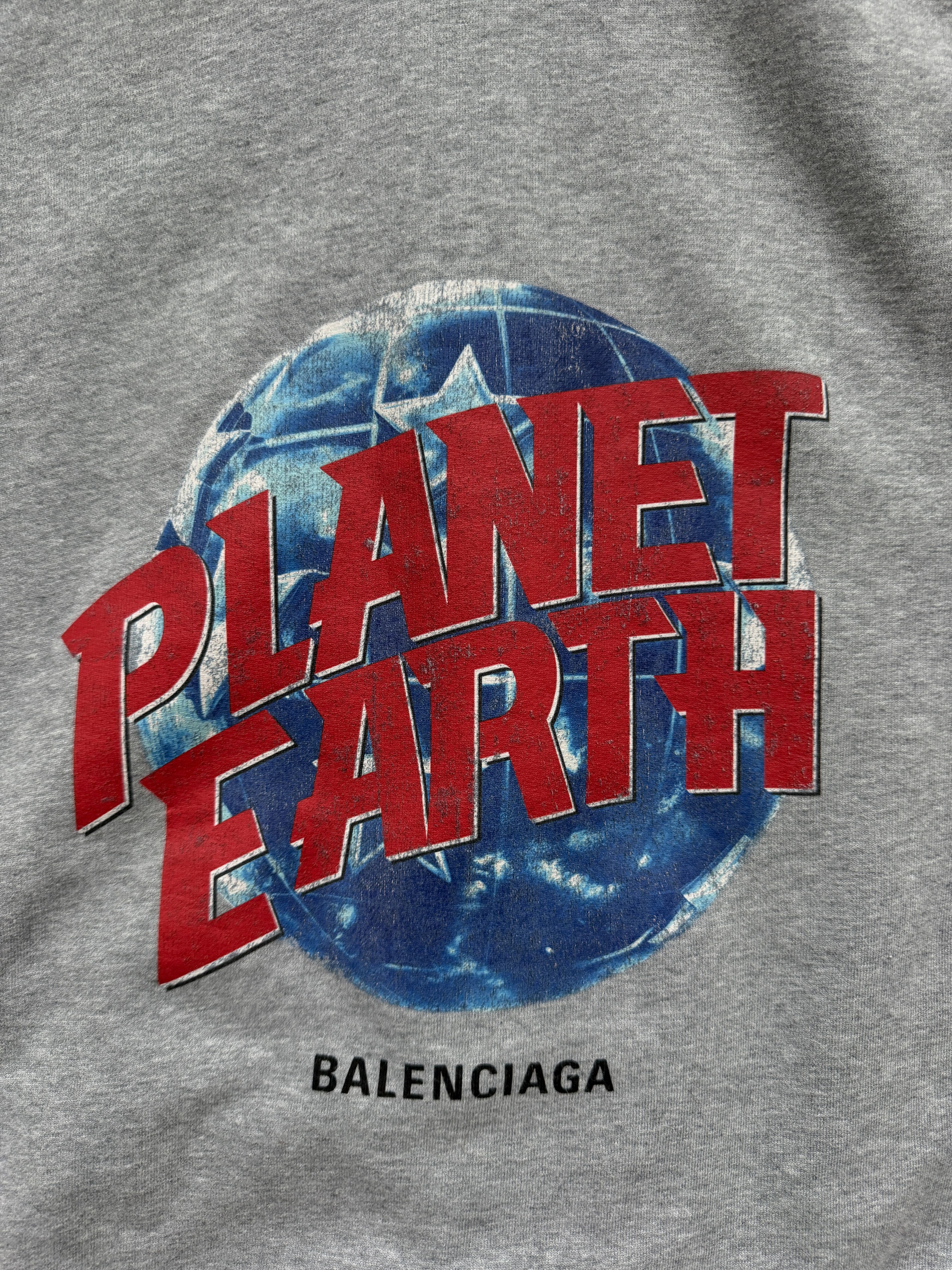 Balenciaga Planet Earth Hoodie Size US L / EU 52-54 / 3 - 14 Thumbnail