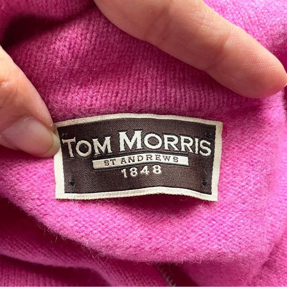 Other Tom Morris St Andrew's ¼ Zip Wool Sweater - Small 🇬🇧 Size S / US 4 / IT 40 - 6 Thumbnail