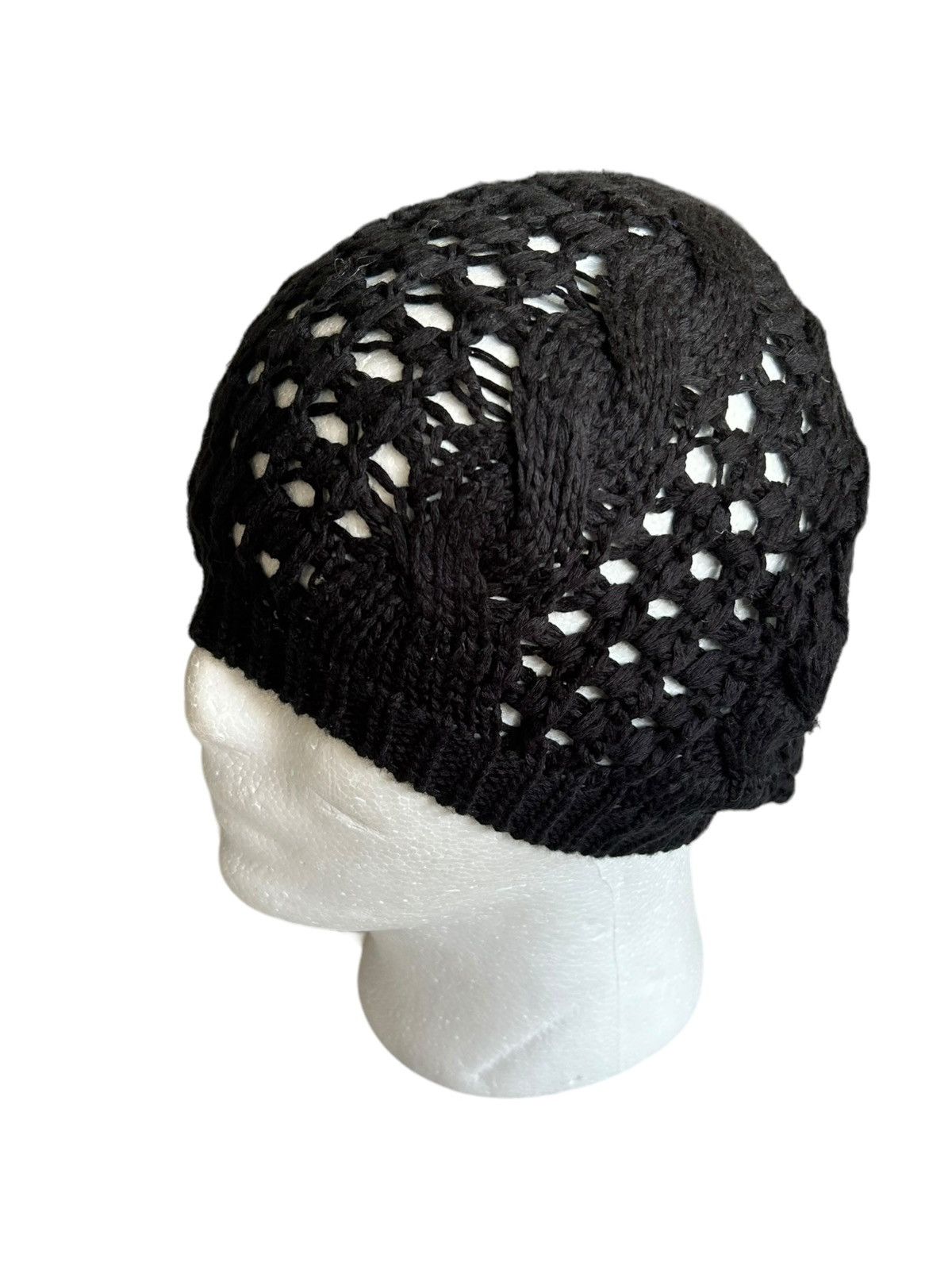 14th Addiction × Japanese Brand × Le Grande Bleu (L.G.B.) Punk Bondage Style Knitted Beanie Hats ☠️☠️ Size ONE SIZE - 5 Thumbnail