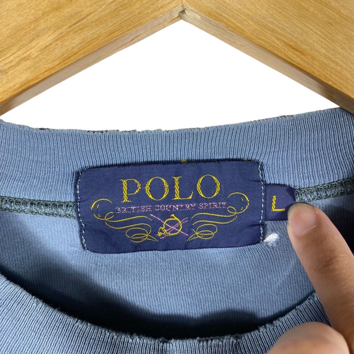 Vintage Vintage 90's POLO British Country Spirit Scarecrow Size US L / EU 52-54 / 3 - 6 Thumbnail