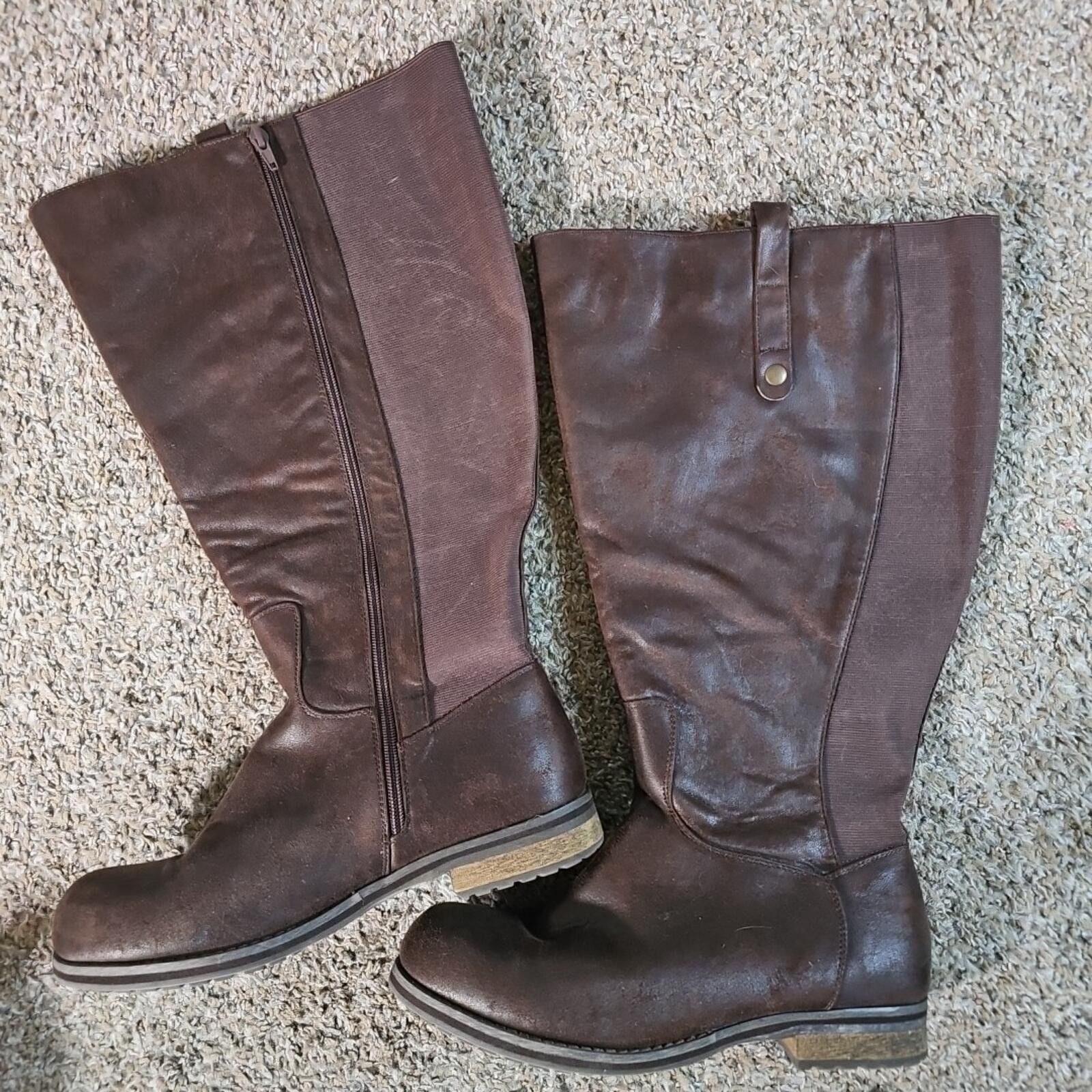 Other Lane Bryant 10W Zip Up Boots Size US 10 / IT 40 - 7 Thumbnail