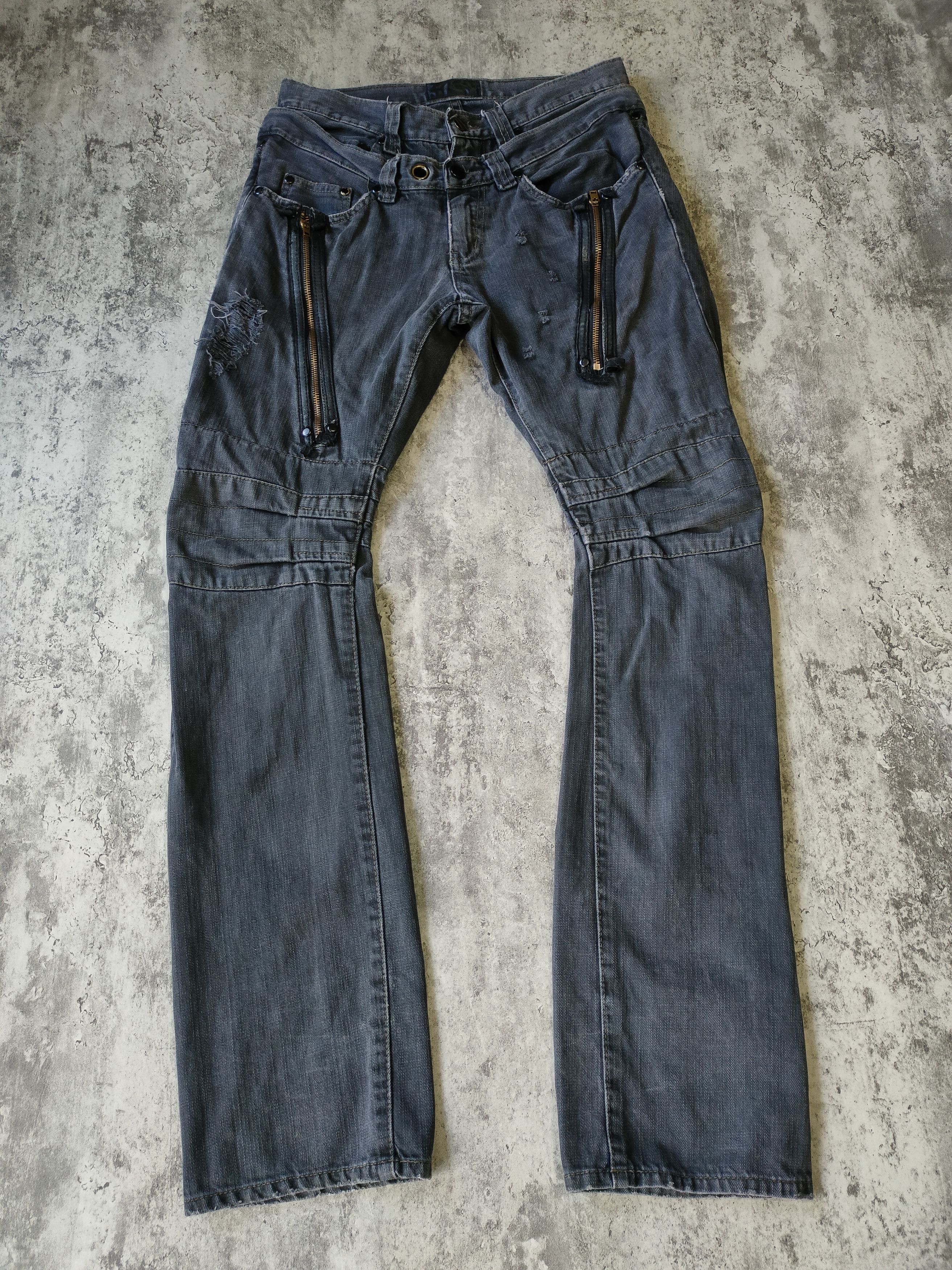 Hysteric Glamour Paper Double Weist Multipocket jeans Size US 31 - 3 Thumbnail