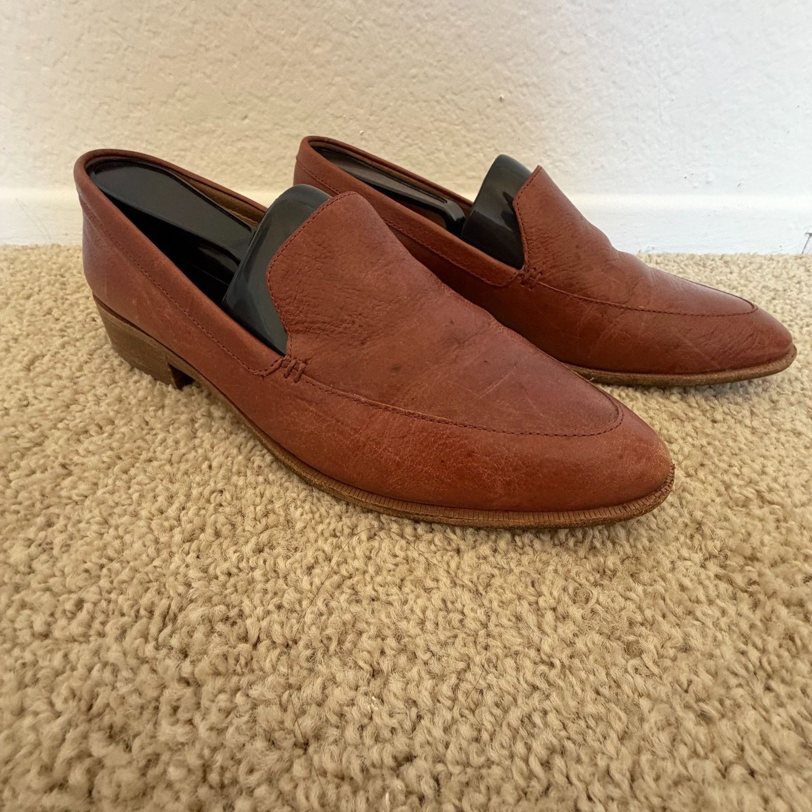 Madewell Madewell Frances Loafer English Saddle Leather Brown Sz 9 Size US 9 / IT 39 - 3 Thumbnail