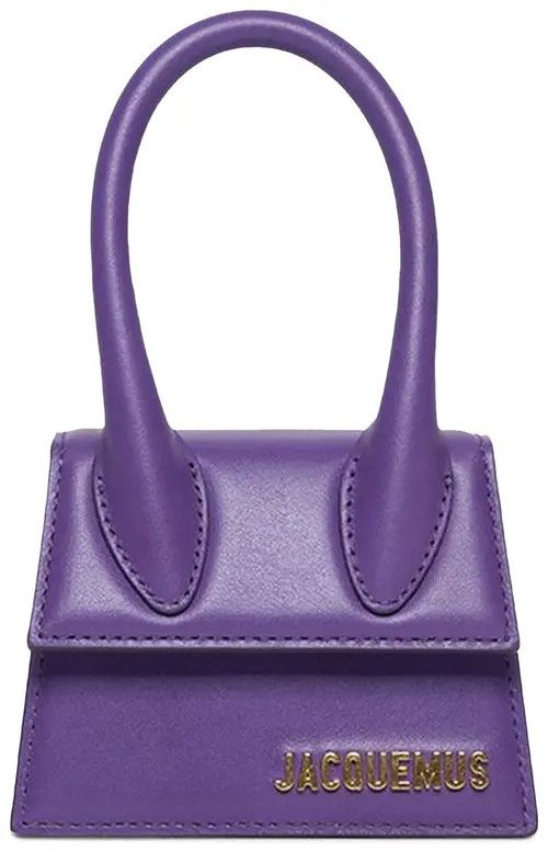 Jacquemus o1mle0325 Size: OS / Le Chiquito Bag in Purple Size ONE SIZE - 2 Thumbnail