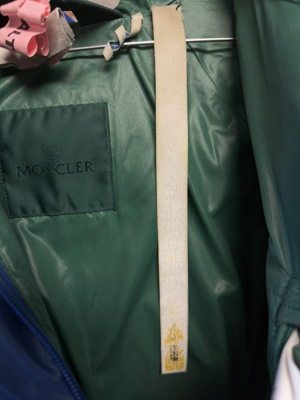 Moncler Moncler Suginami Giubbotti Men Size (2) Blue Green $1770 Size US M / EU 48-50 / 2 - 10 Thumbnail