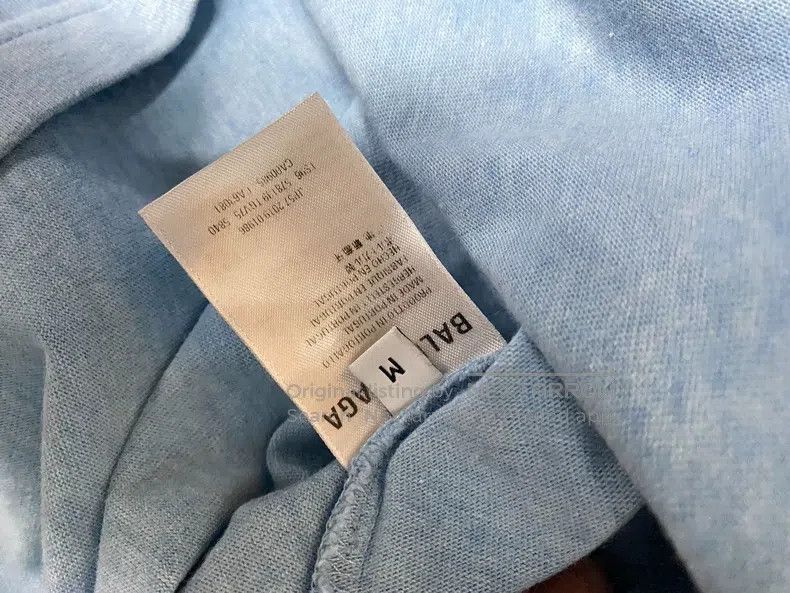 Balenciaga Balenciaga Haze Blue Buckle Short Sleeve, M, Classic Doubl Size US M / EU 48-50 / 2 - 4 Thumbnail