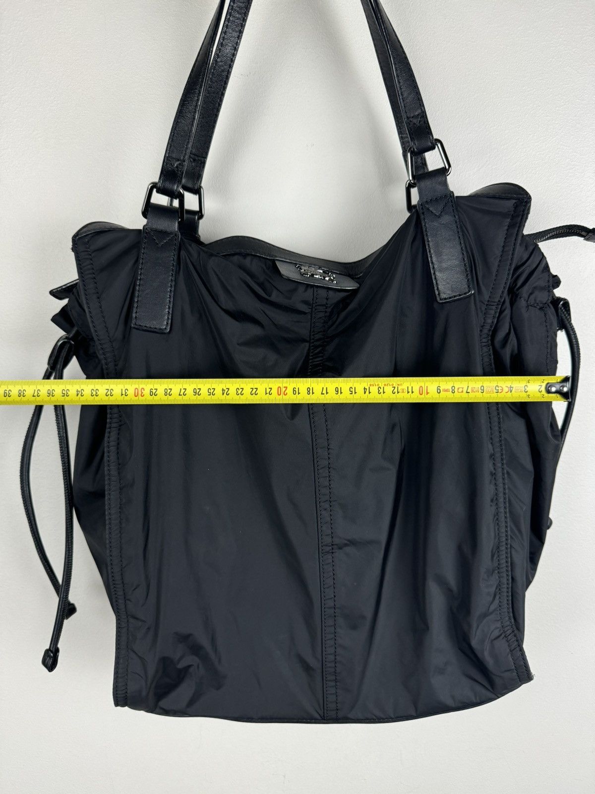 Burberry Nylon leather bag Burberry Nova Check y2k original item Size ONE SIZE - 9 Thumbnail