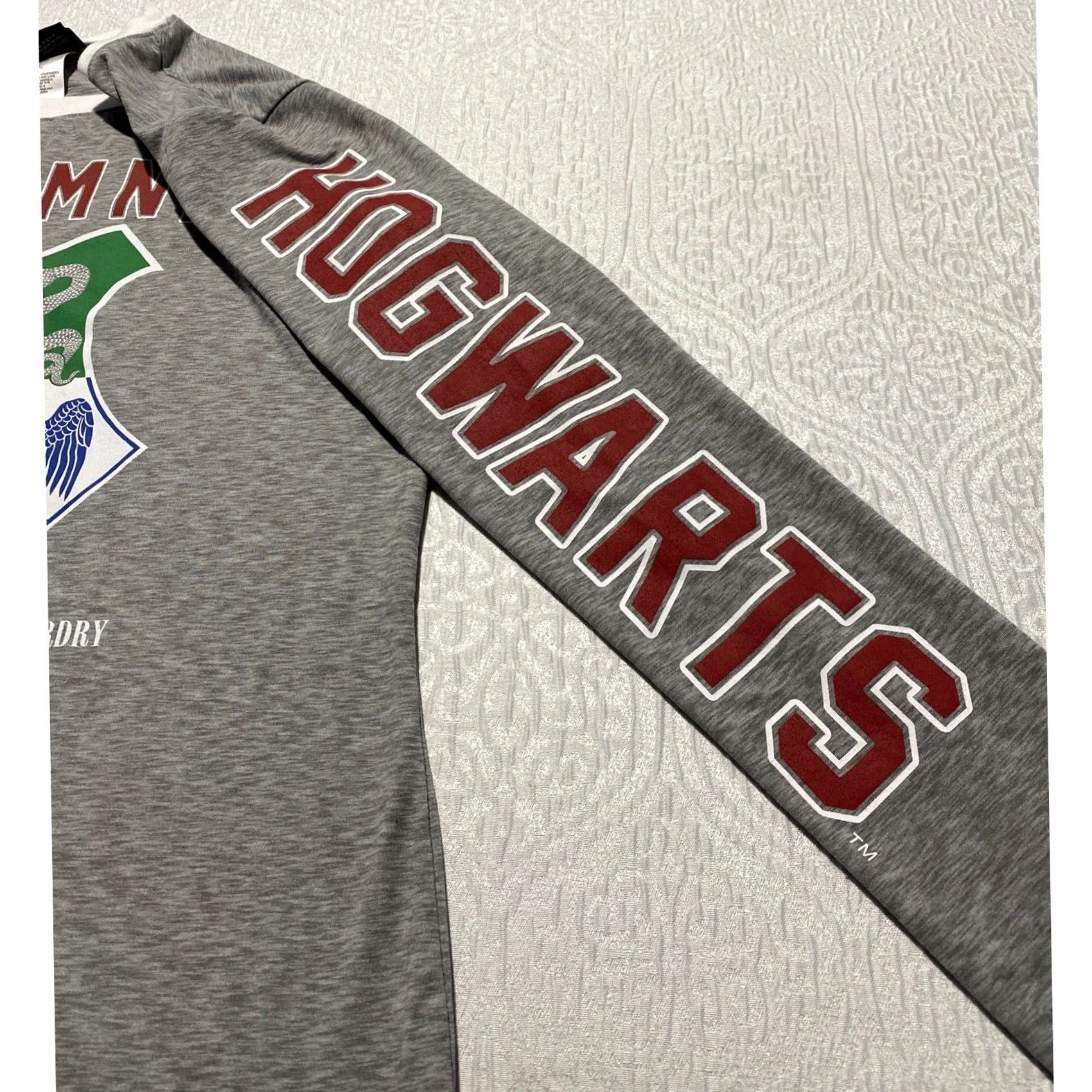 Vintage Harry Potter Hogwarts Alumni Long Sleeve Shirt Gray Juniors Large GT19G002JC Size L / US 10 / IT 46 - 5 Thumbnail