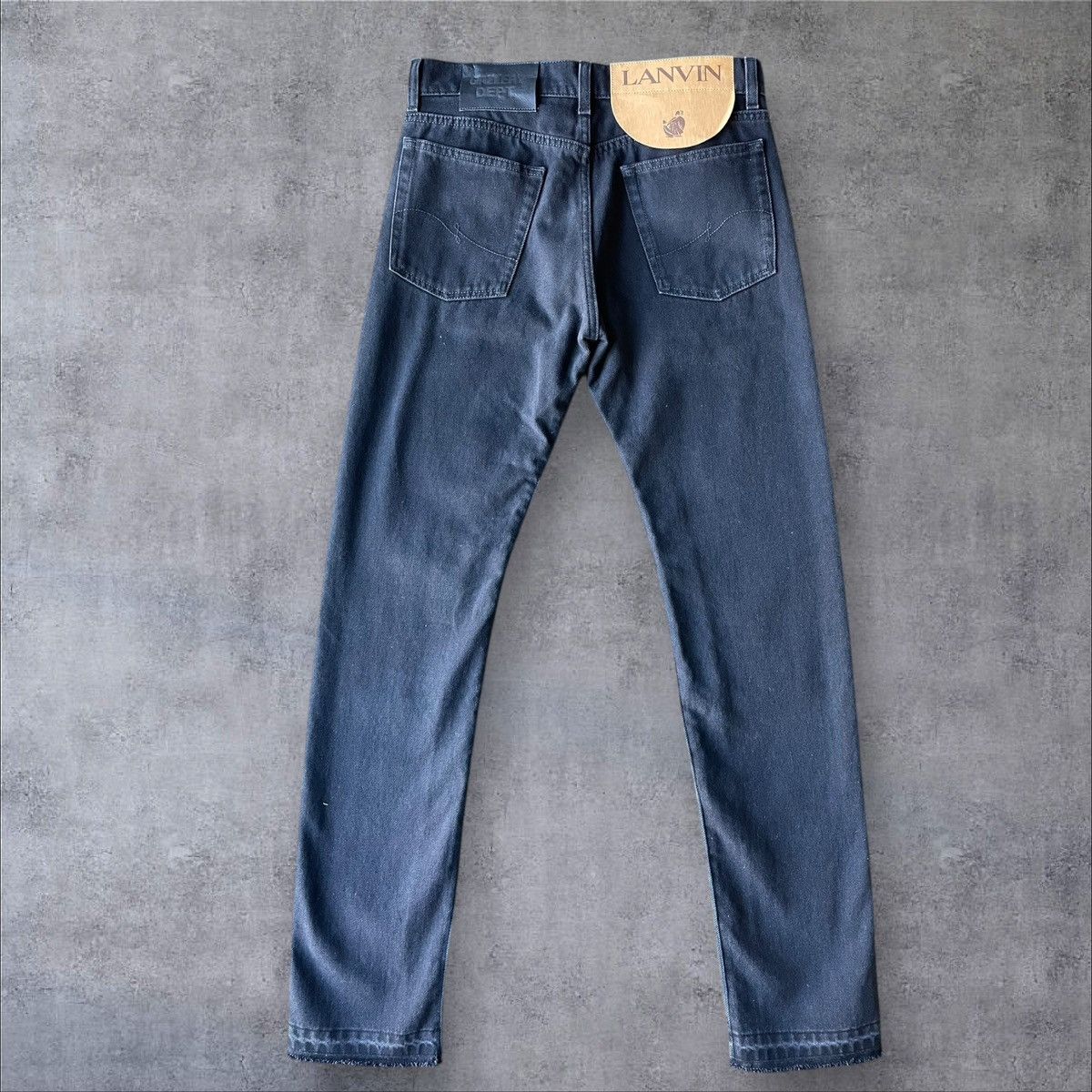 Gallery Dept. × Lanvin VERY CLEAN GALLERY DEPT. X LANVIN BLACK DENIM PANTS SIZE 30 Size US 30 / EU 46 - 12 Thumbnail