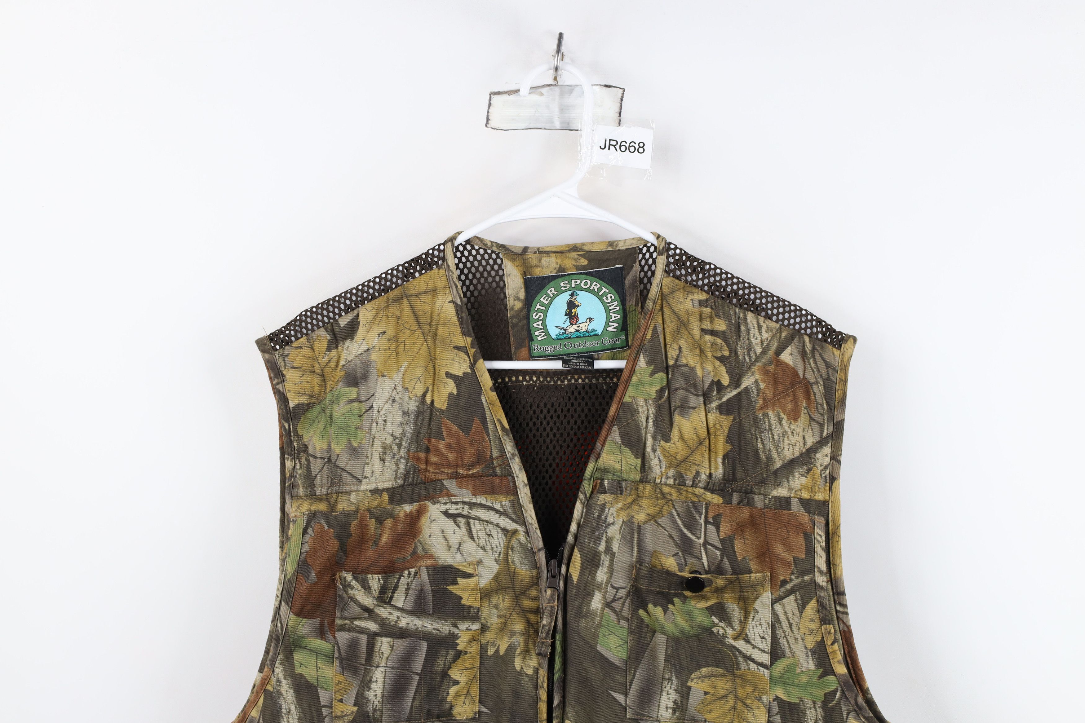 Vintage Vintage 90s Streetwear Camouflage Padded Hunting Vest Jacket Size US L / EU 52-54 / 3 - 2 Thumbnail