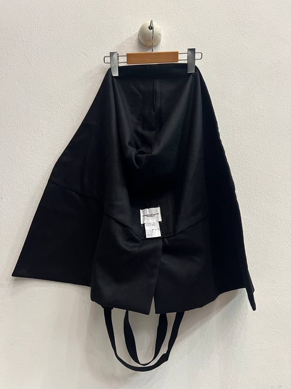 Takahiromiyashita The Soloist. × Undercover AW18 TAKAHIROMIYASHITA TheSoloist Runway Wool Bondage Hood Size ONE SIZE - 6 Thumbnail
