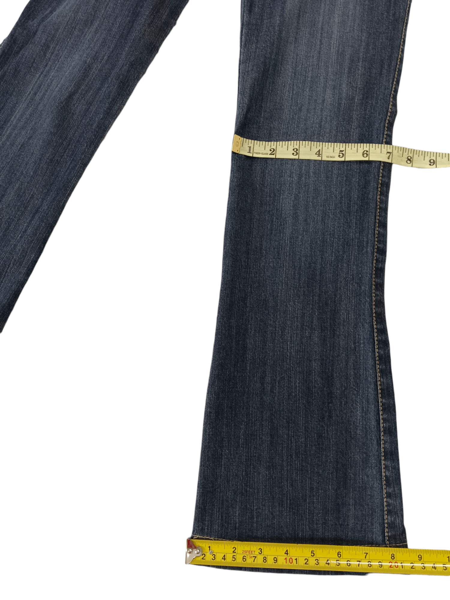 Michael Kors Michael Kors Studded Flared Denim Size 27" / US 4 / IT 40 - 16 Thumbnail