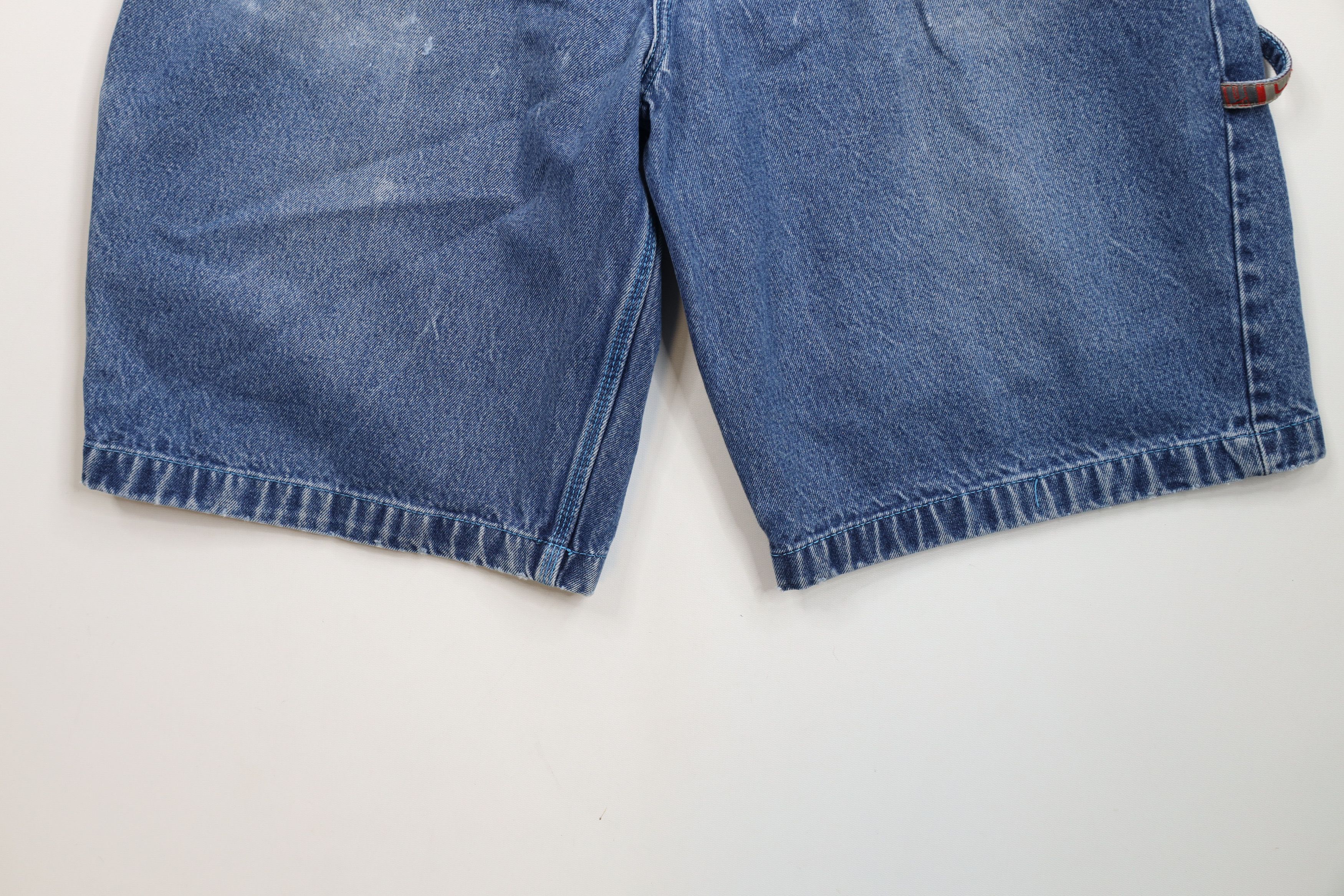 Vintage Vintage 90s Y2K Streetwear Baggy Fit Denim Jean Shorts Jorts Size US 36 / EU 52 - 4 Thumbnail