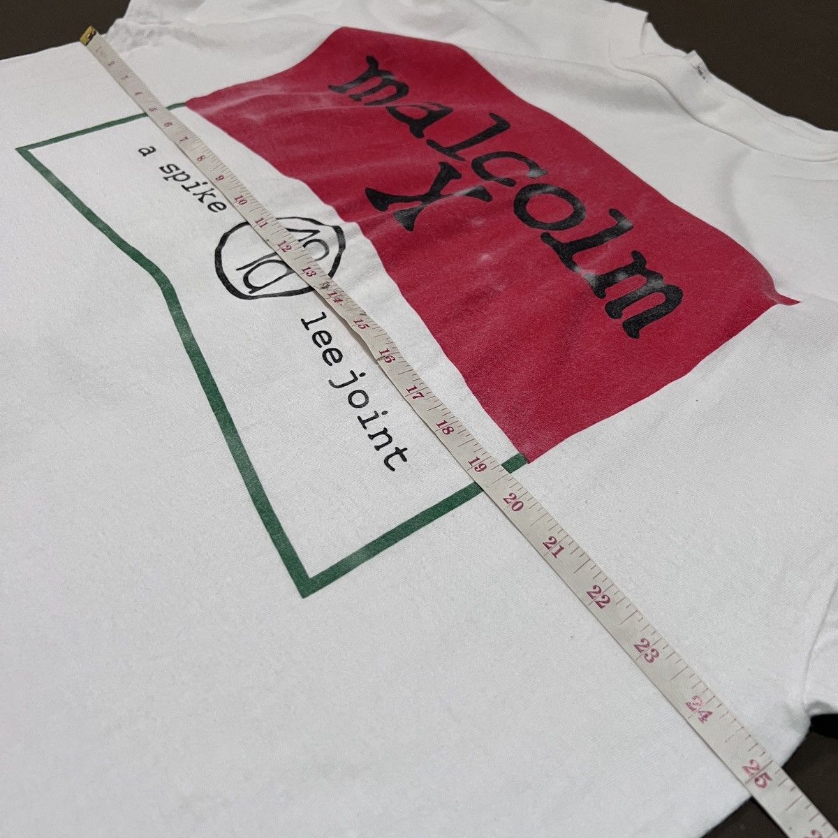 Rap Tees × Vintage Vintage 90s 40 Acres Malcolm X Spike Lee Tee 2XL Size US XXL / EU 58 / 5 - 11 Thumbnail