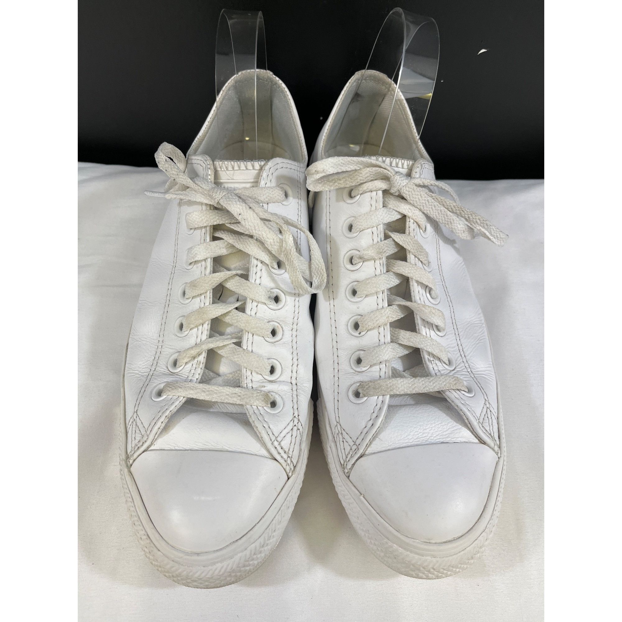 Converse Converse 136823C Unisex White Casual Sneakers Size M9.5 & W1 Size US 11.5 / IT 41.5 - 2 Thumbnail