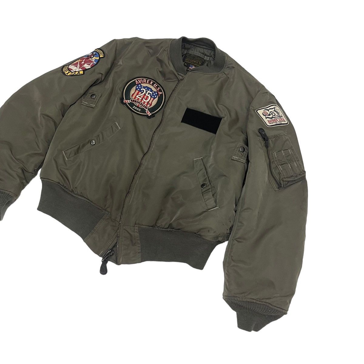 Avirex 🔥Vintage Avirex MA-1 25th Anniversary Bomber Jacket Size US L / EU 52-54 / 3 - 3 Thumbnail