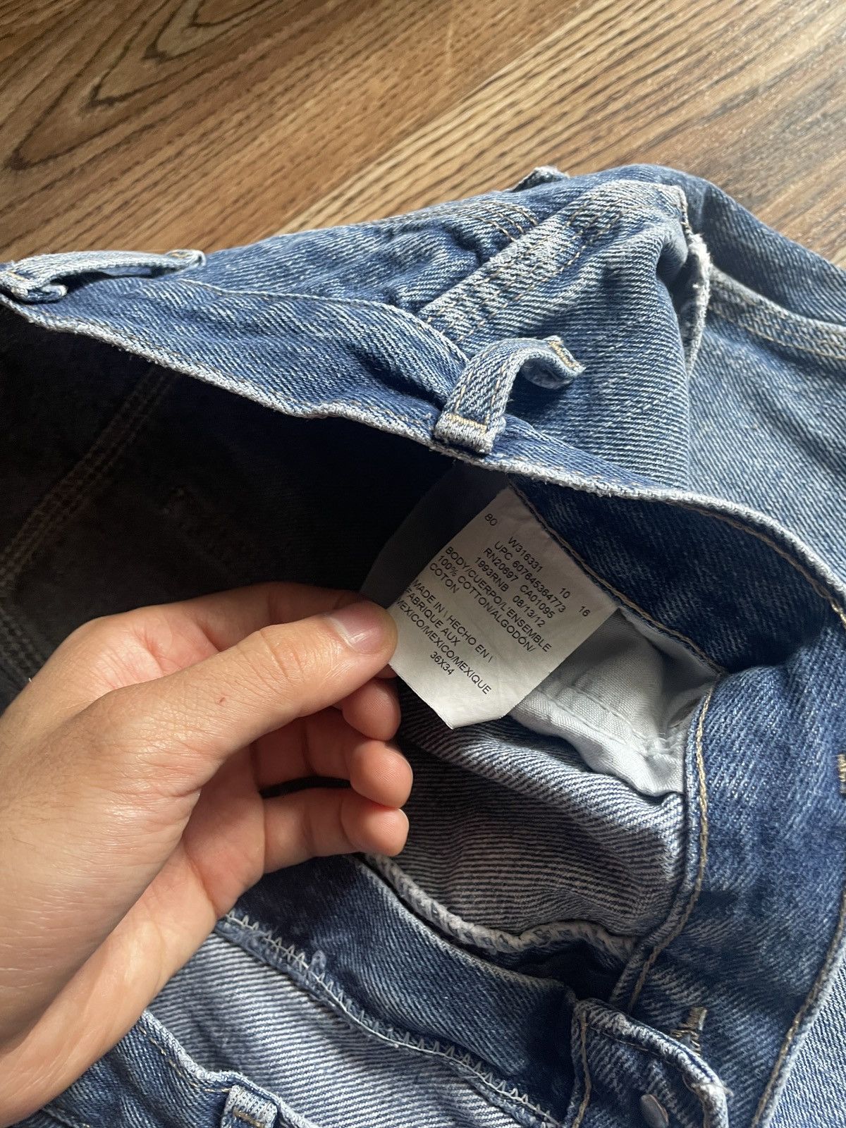 Dickies Vintage Dickies Jeans shorts Distressed Streetwear Hype Size US 36 / EU 52 - 6 Thumbnail