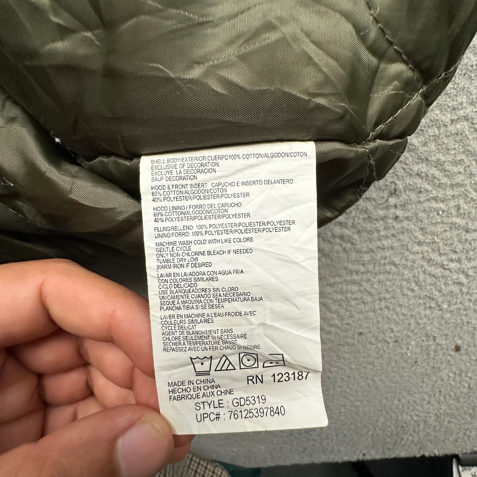 Dickies Dickies Olive Green Duck Canvas Work Hooded Jacket Mens S Size US S / EU 44-46 / 1 - 8 Thumbnail