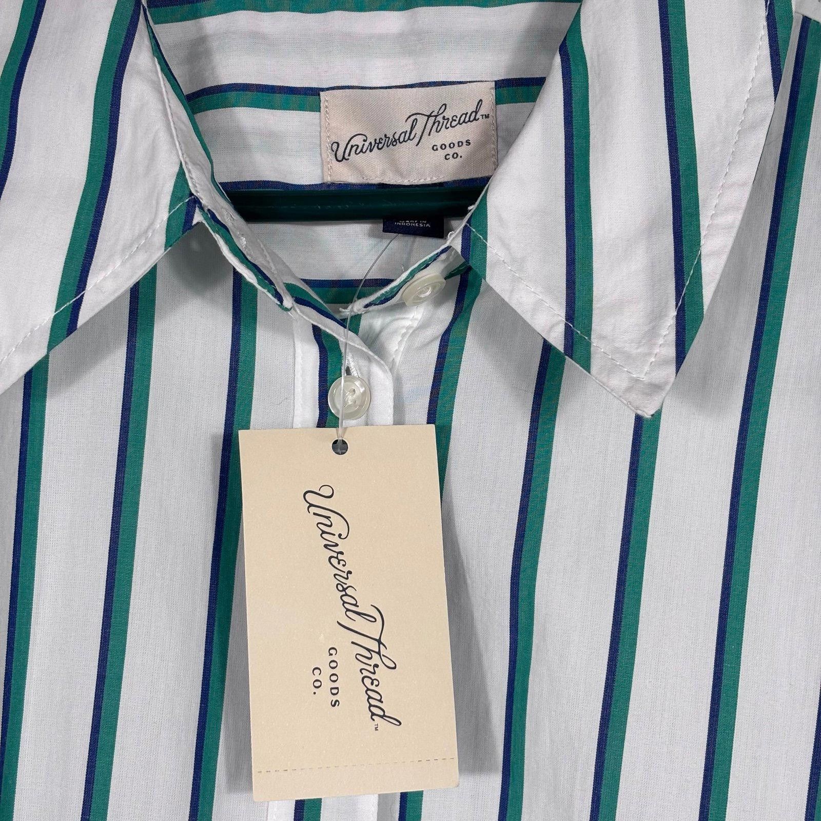 Other Universal Thread Striped Shirt Dress XXL NWT Size XXL / US 16-18 / IT 52-54 - 6 Thumbnail