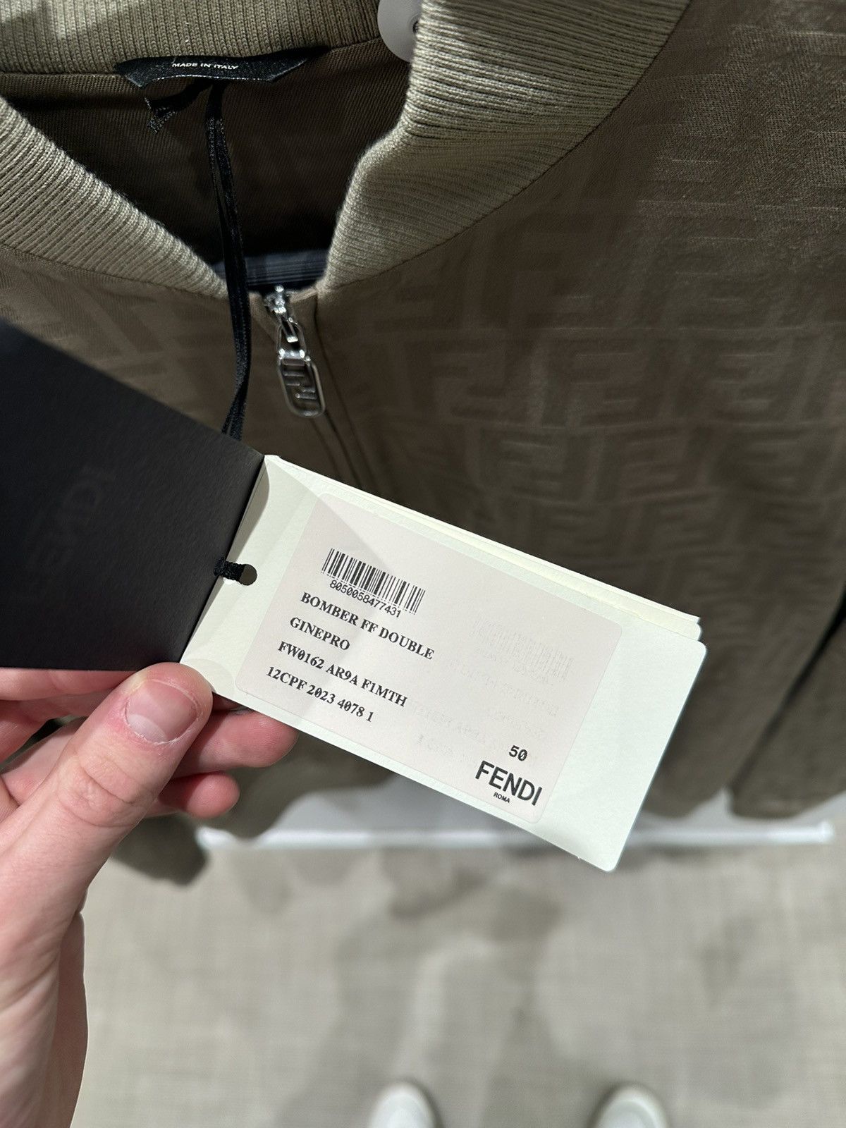 Fendi Fendi BOMBER FF DOUBLE Size US M / EU 48-50 / 2 - 4 Thumbnail