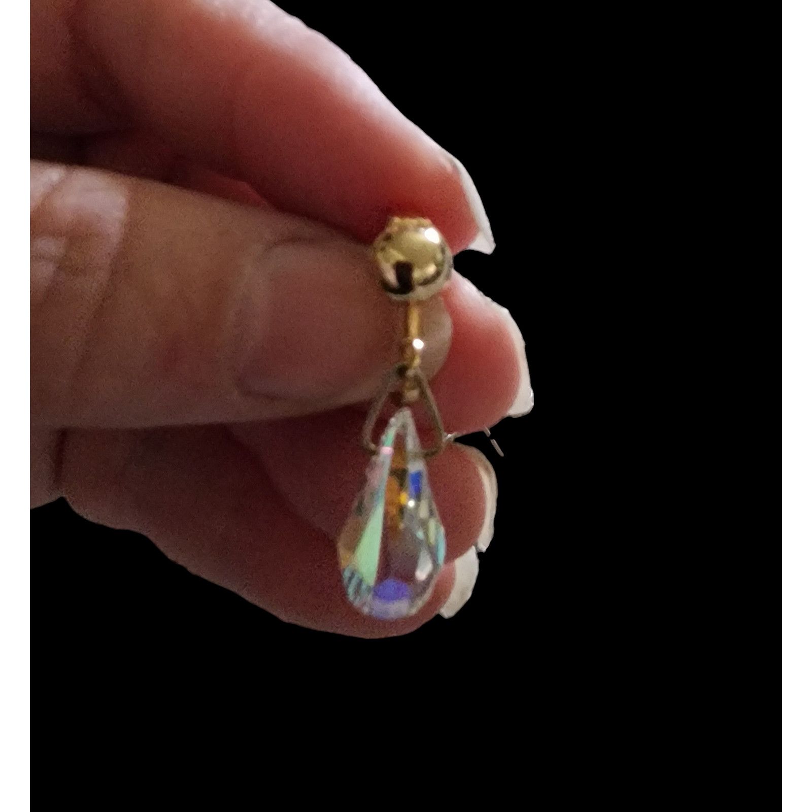 Sarah Flint Vintage Sarah Coventry aurora borealis AB crystal clip on Size ONE SIZE - 7 Thumbnail
