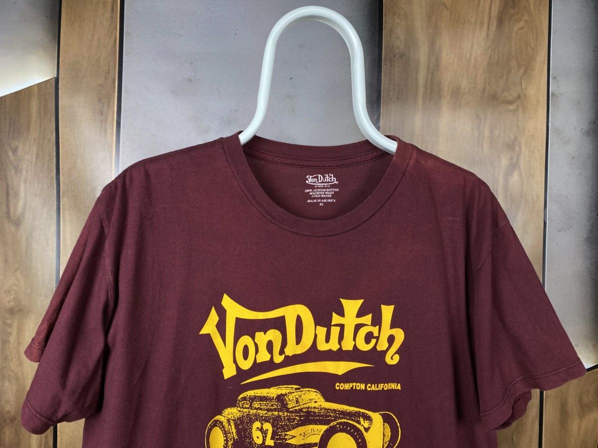 Von Dutch 🚘T-Shirt Von Dutch Hot Rods Car Compton California Tee🚘 Size US XL / EU 56 / 4 - 4 Thumbnail