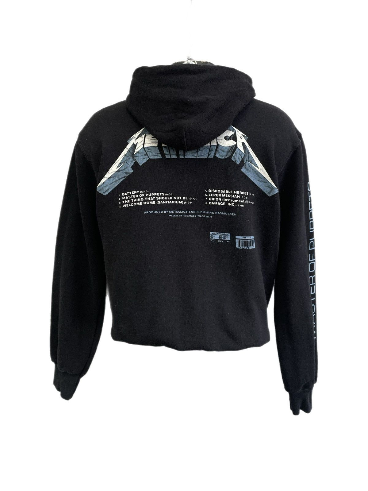 Metallica Metallica master of puppets black tour hoodie 90s y2k Size US S / EU 44-46 / 1 - 6 Thumbnail