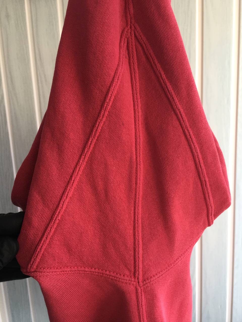 Vintage Best Company Red Basic Cotton Sweatshirt