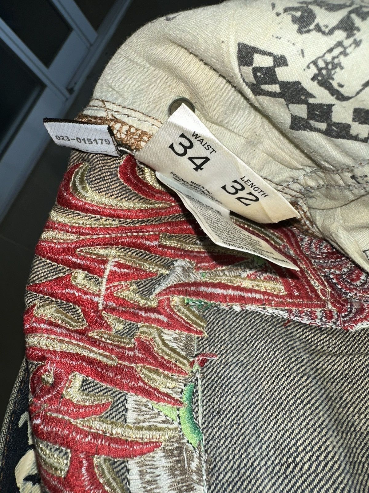 Christian Audigier × Japanese Brand × Vintage Christian Audigier vintage jean Size US 34 / EU 50 - 7 Thumbnail