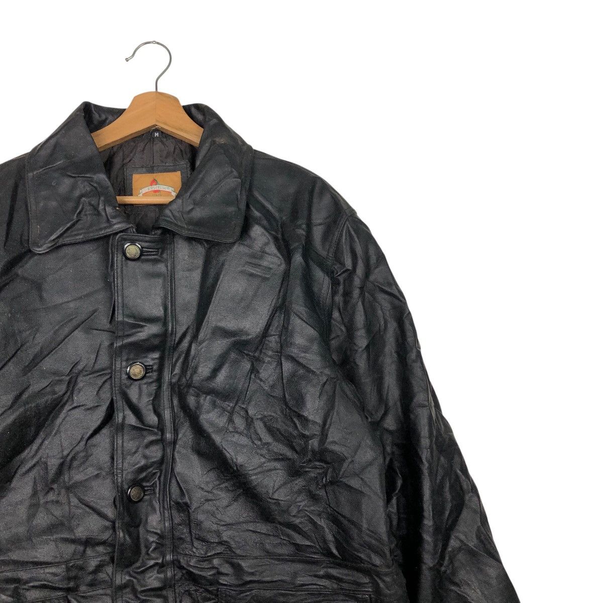 Japanese Brand 📌Vintage Leather Jacket Equitum Italy Blanket Issey Miyake Size US M / EU 48-50 / 2 - 7 Thumbnail