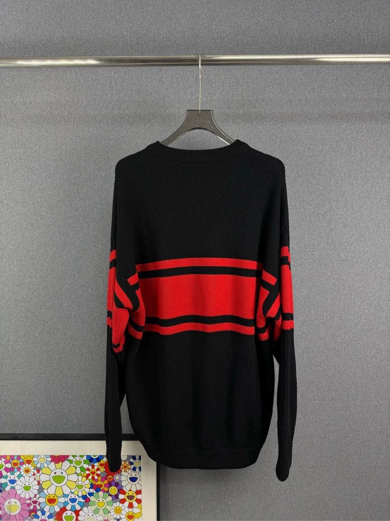 Versace Versace Medusa printed wool sweater Size L / US 10 / IT 46 - 2 Thumbnail