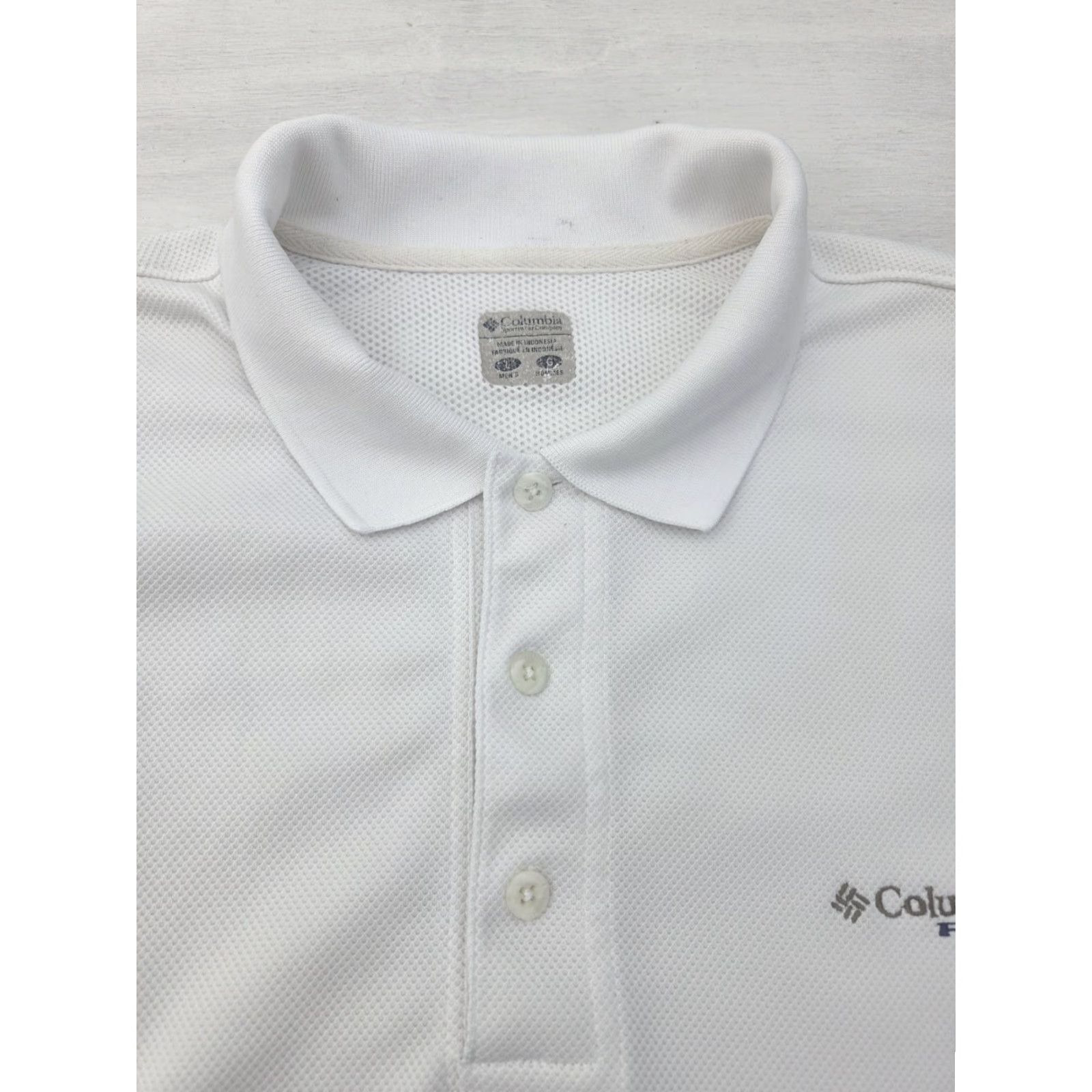 Vintage Columbia PFG Fishing Shirt Adult Mens L White Short Sleeve Vented Omnishade READ Size US L / EU 52-54 / 3 - 4 Thumbnail