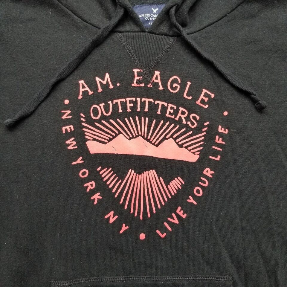 American Eagle Outfitters American Eagle Hoodie Mens Small Pullover Pockets Size US S / EU 44-46 / 1 - 10 Thumbnail