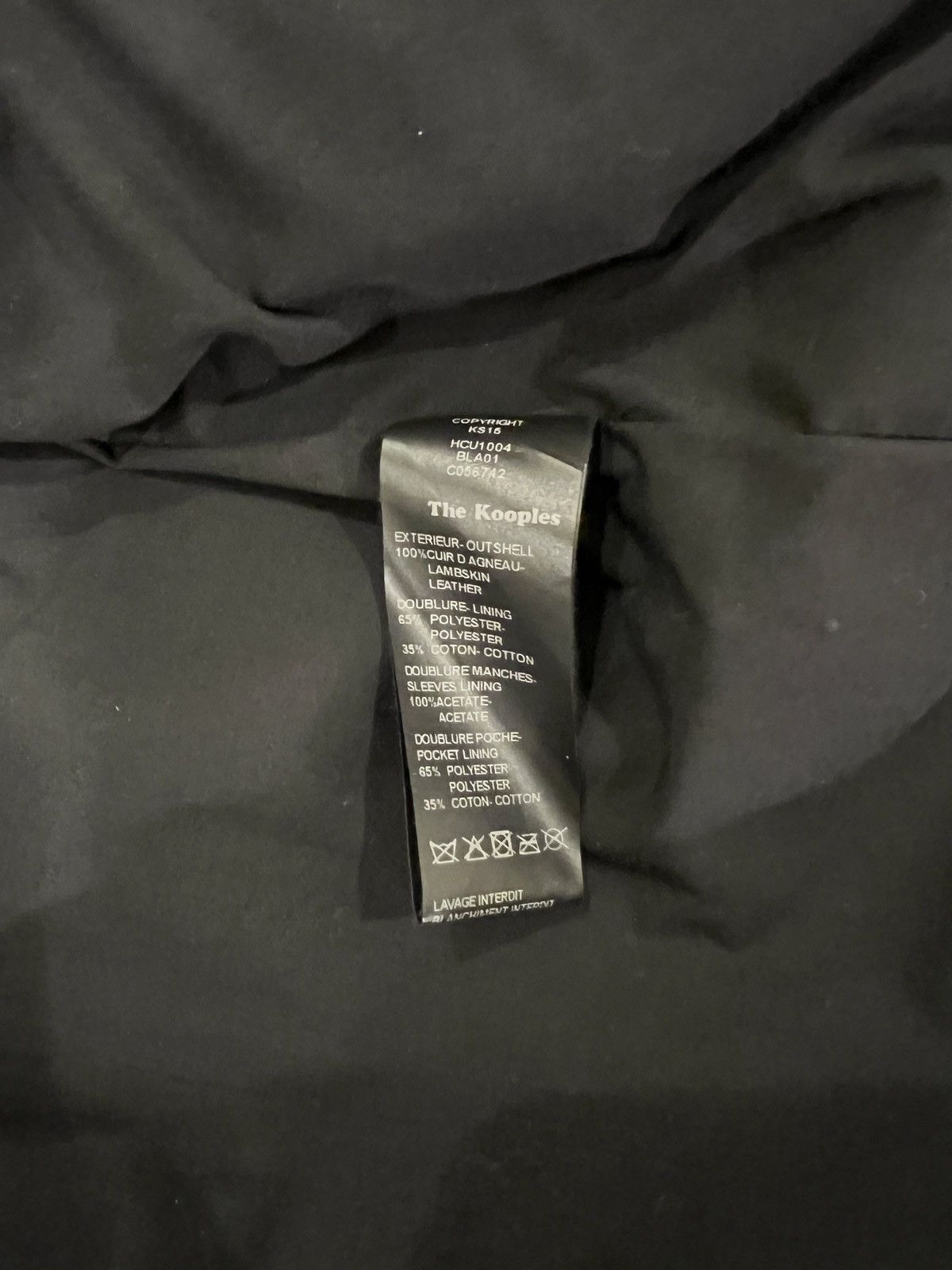 The Kooples The Kooples Leather Jacket Size US M / EU 48-50 / 2 - 5 Thumbnail