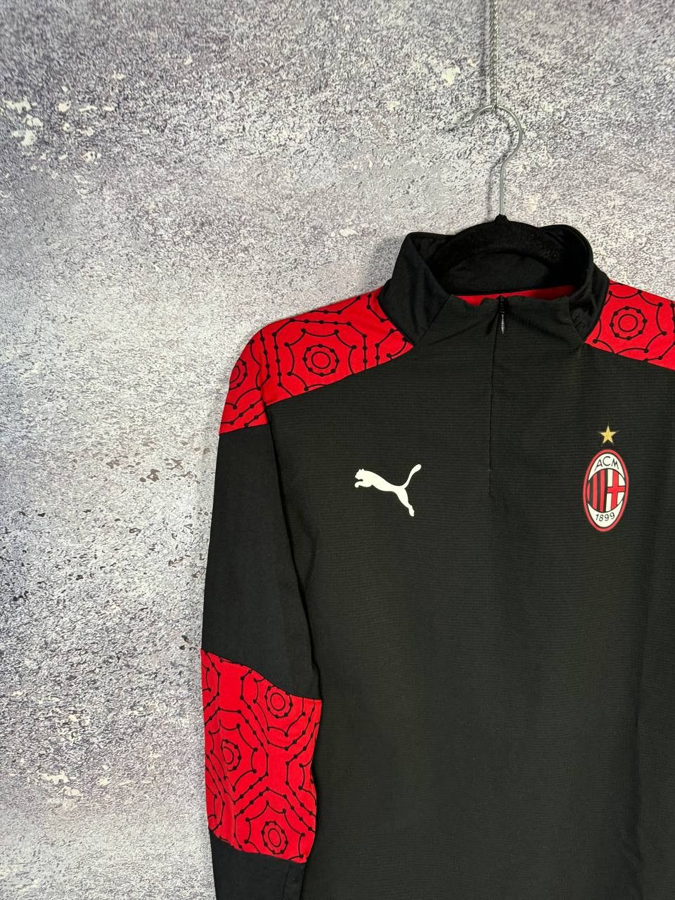 Puma × Vintage Vintage AC Milan Puma Pre Match Training Long Sleeve Size US S / EU 44-46 / 1 - 2 Thumbnail