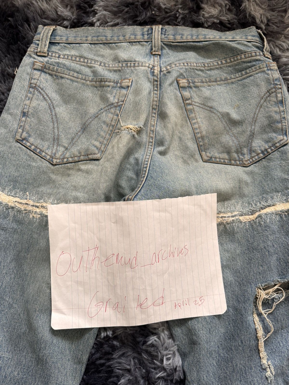 Dolce & Gabbana DISTRESSED SELVEDGE JEANS Size US 34 / EU 50 - 8 Thumbnail