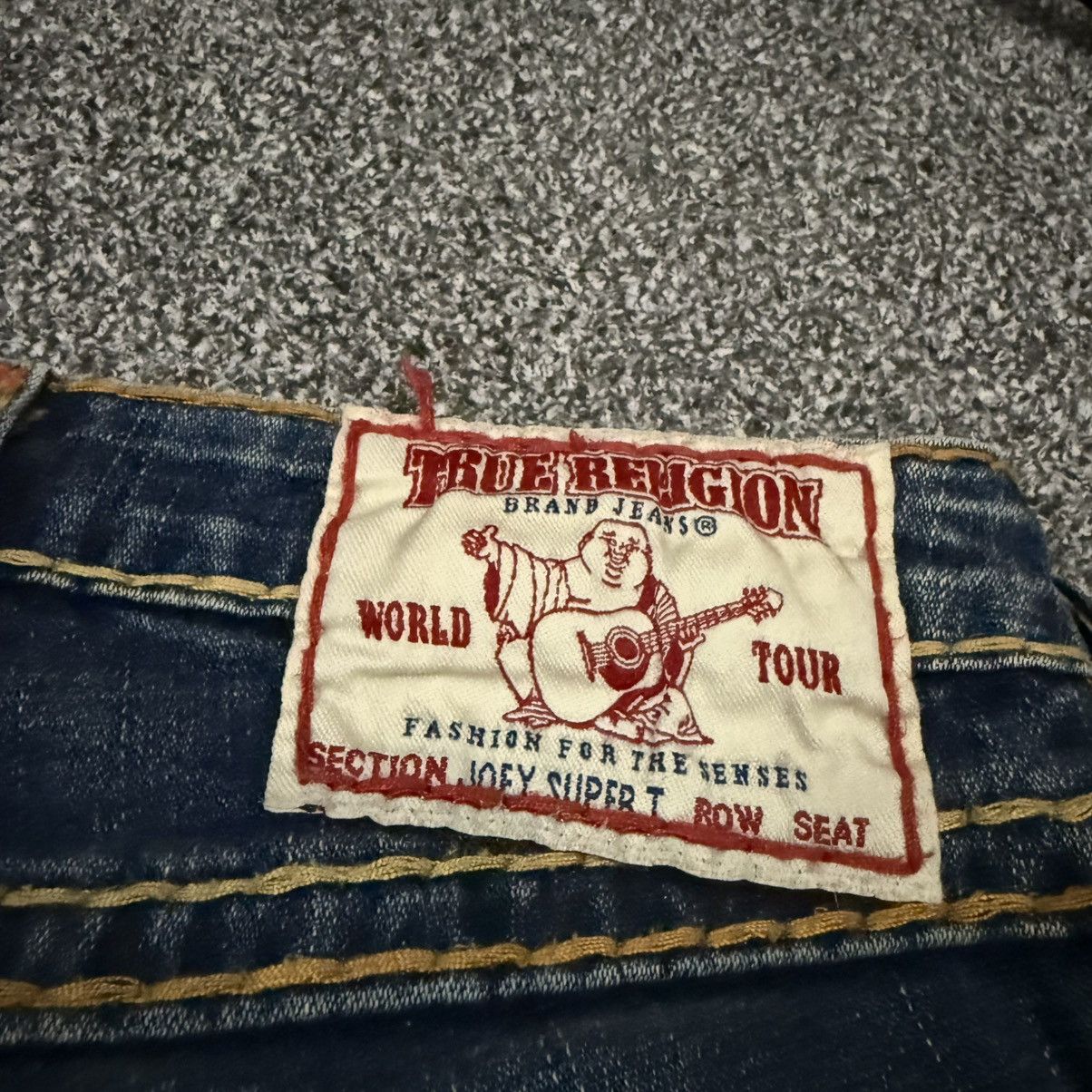 True Religion 🔥🇺🇸 Flared Sick True Religion Orange Archives y2k Denim Size US 29 - 5 Thumbnail