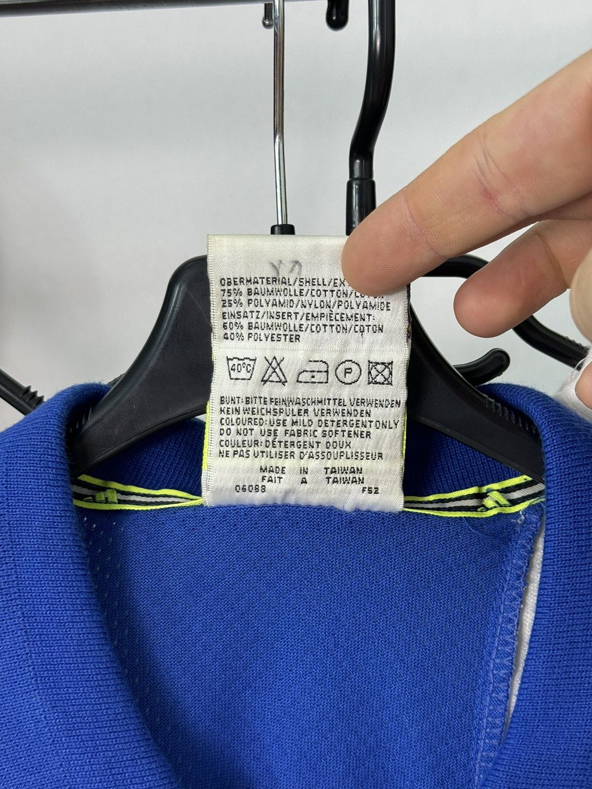 Vintage Adidas Equipment Zip Polo Jersey y2k Tennis EQT 90s