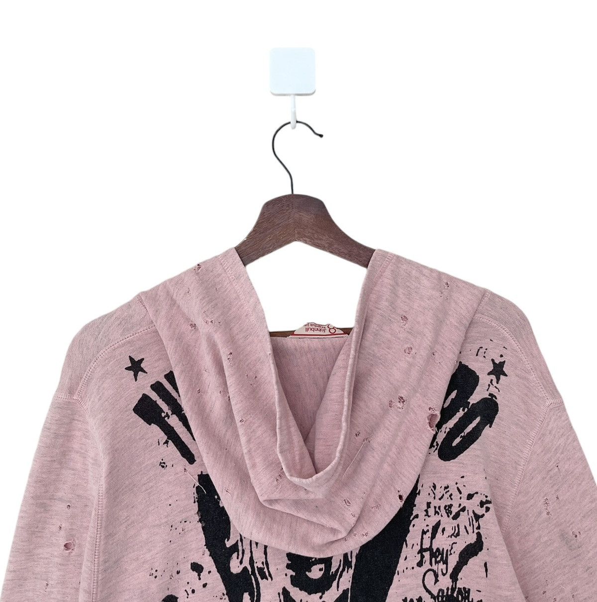 If Six Was Nine × Johnbull Vintage Brand John Bull Distressed Hoodie 1990s Size US M / EU 48-50 / 2 - 4 Thumbnail