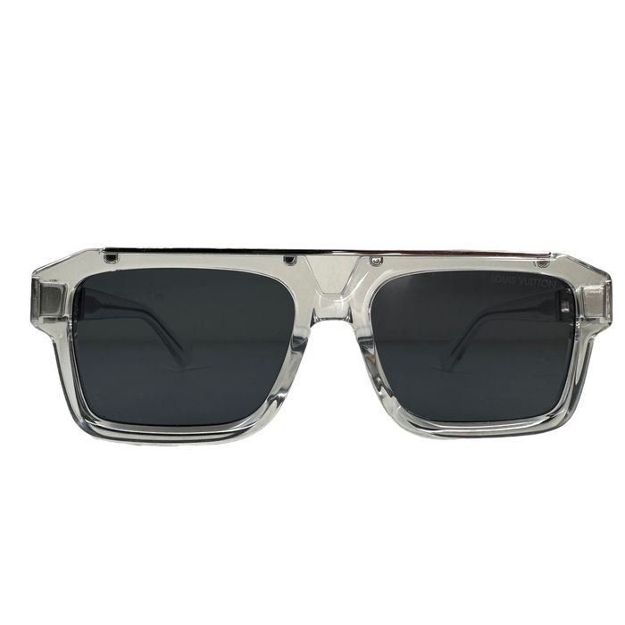 Louis Vuitton Louis Vuitton 1.1 Mascot Pilot Square Sunglasses Transparent