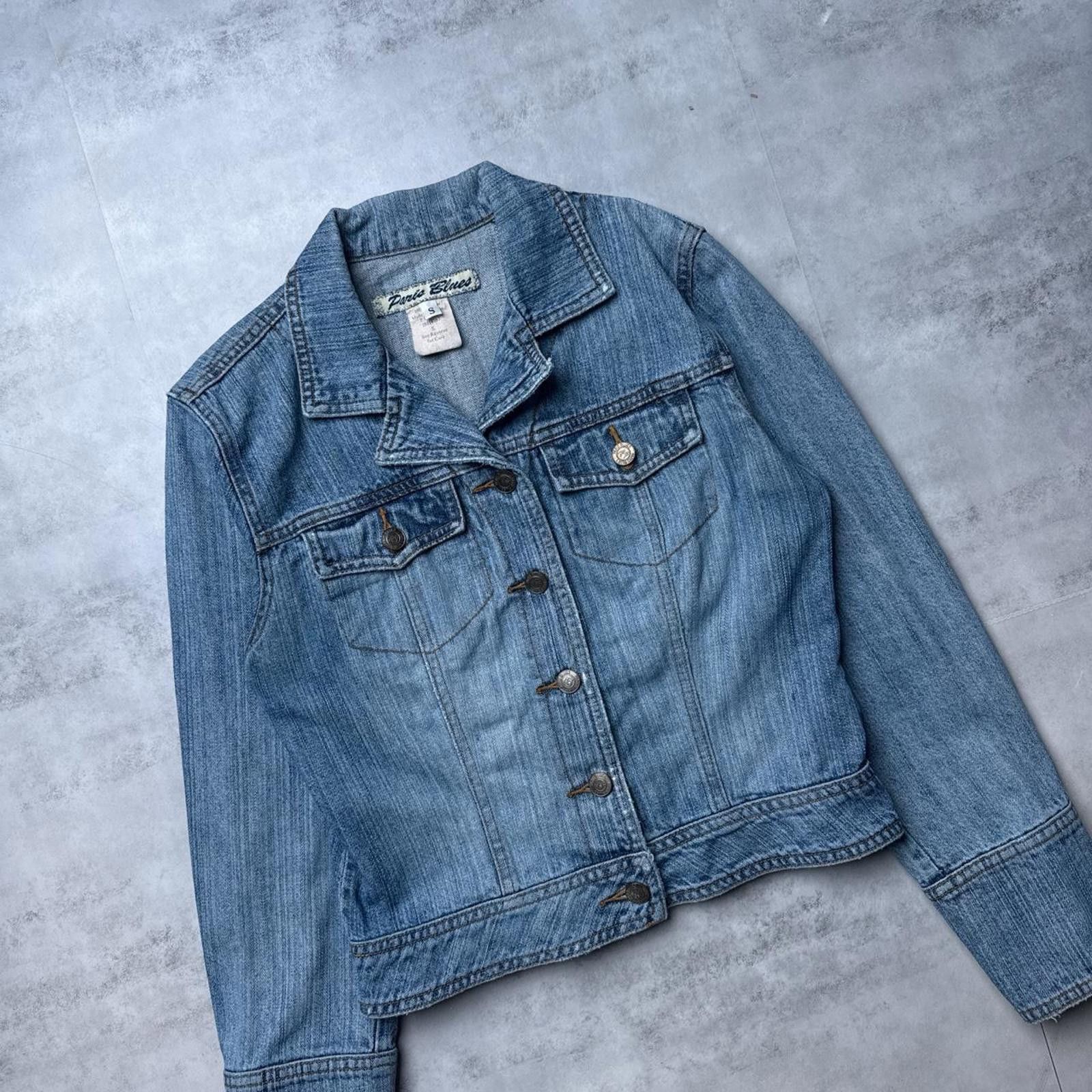 Other Y2K Paris Blues 00s Denim Jacket Size S / US 4 / IT 40 - 3 Thumbnail