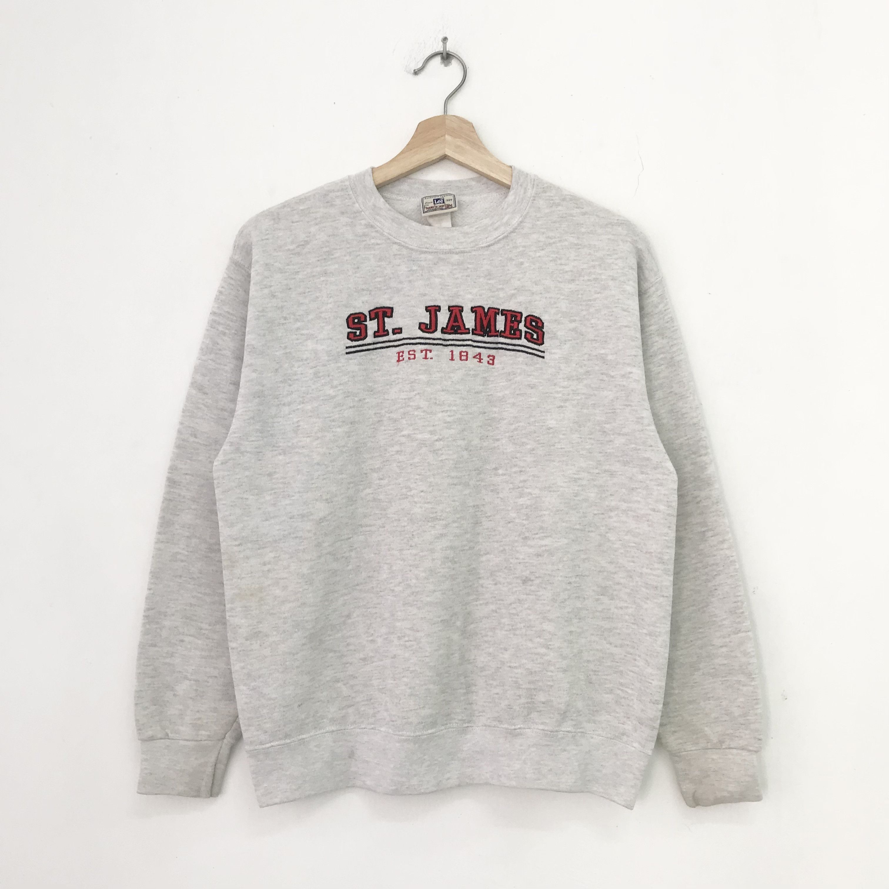 Vintage Vintage Saint James Gray Sweatshirt Small - 422 Size US S / EU 44-46 / 1 - 1 Thumbnail
