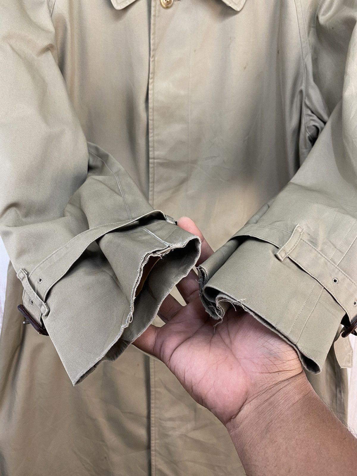 Burberry Vintage Burberry Trench Coat Size US L / EU 52-54 / 3 - 7 Thumbnail