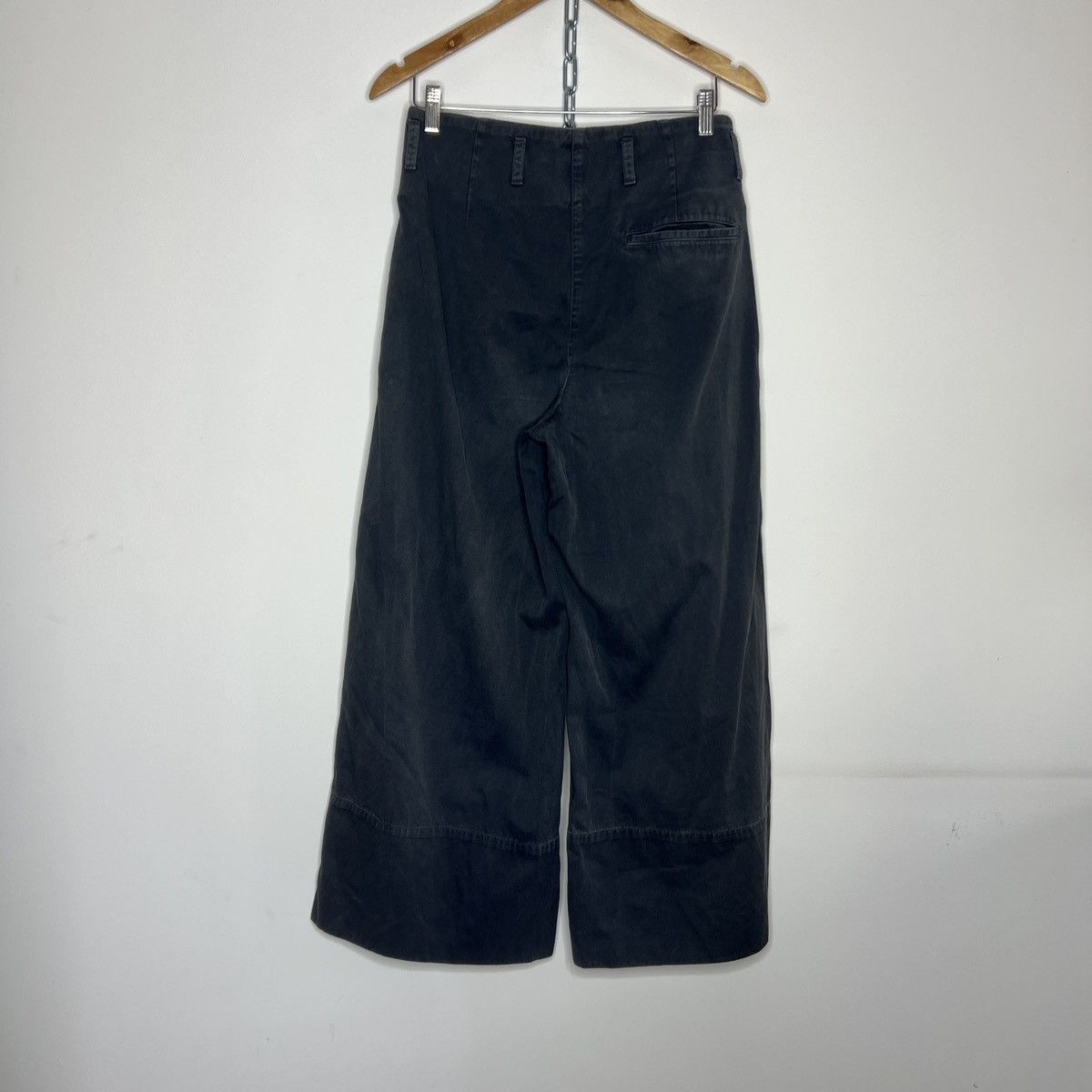Designer × SOFIE D'HOORE × Vintage Vintage Black Baggy Trousers Size 26" / US 2 / IT 38 - 5 Thumbnail