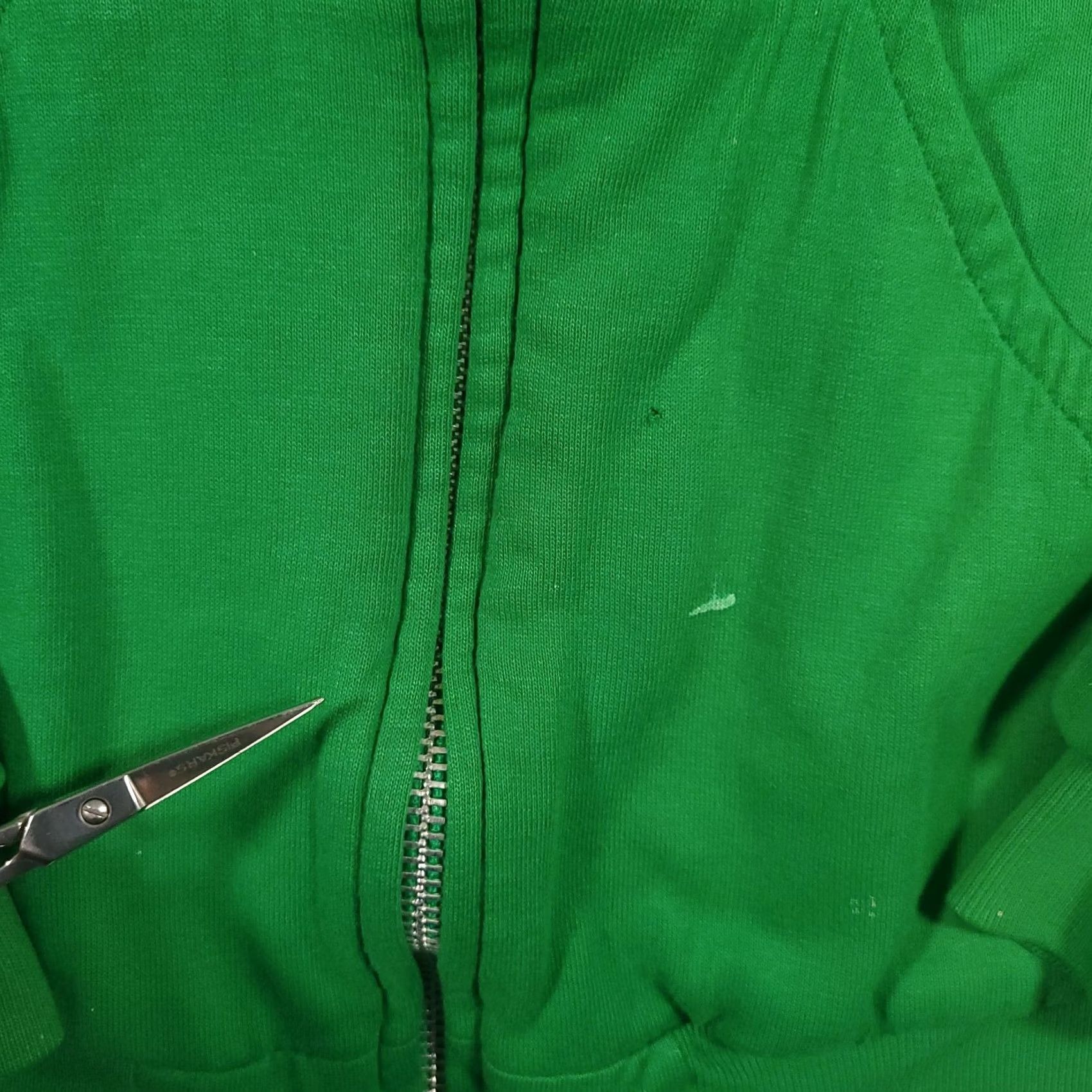 Vintage VINTAGE Pioneer Hi Bred Hoodie Mens L Green Full Zip Waffle Lined USA Logo Size US L / EU 52-54 / 3 - 6 Thumbnail