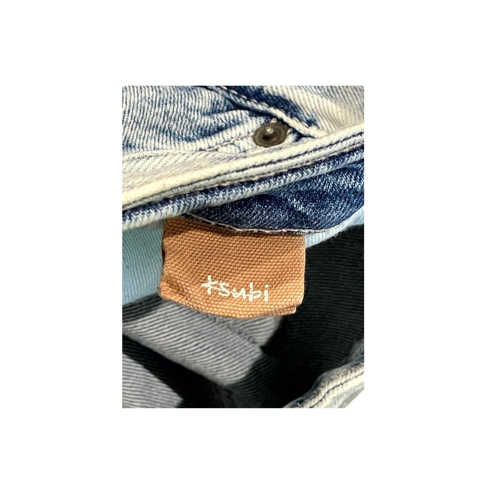 Ksubi Ksubi Plain Ripped Light Wash Jeans Size US 32 / EU 48 - 7 Thumbnail