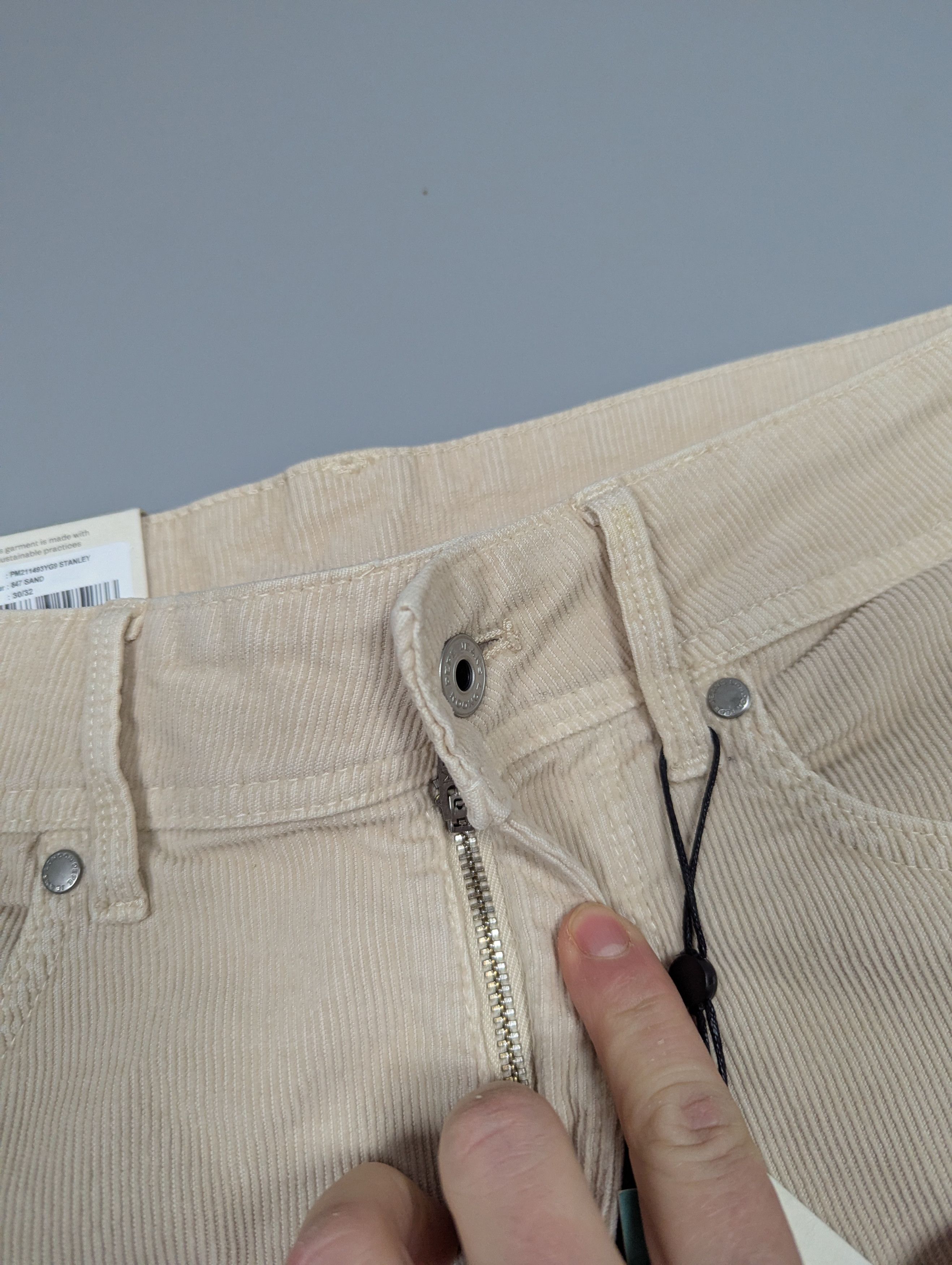Pepe Jeans New Pepe Jeans Stanley Taper Corduroy Pants Size US 30 / EU 46 - 12 Thumbnail