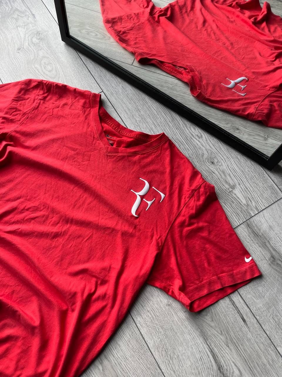 Nike × Vintage Vintage Nike Roger Federer Court T-shirt M Size US M / EU 48-50 / 2 - 2 Thumbnail